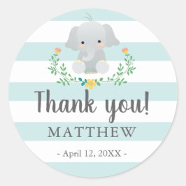 Babydusche mit Aufkleber für Kleinkinder