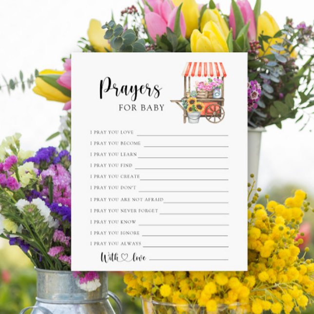 Babydusche mit Blume - Gebete für Kleinkinder (Von Creator hochgeladen)