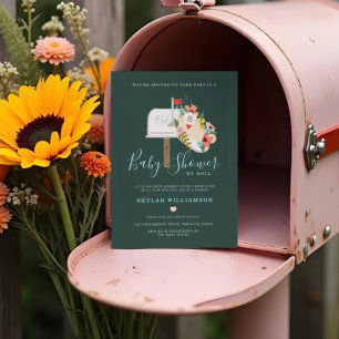 Babydusche mit Mail-Dusche MOMY-TO-BE aus der Fern Einladung