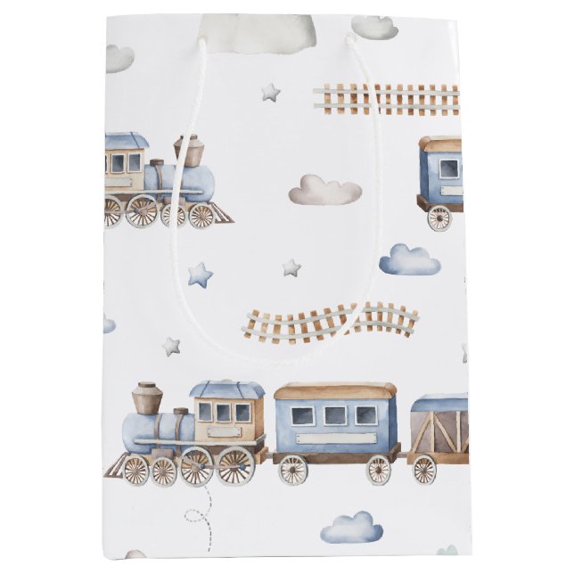 Babydusche Mittlere Geschenktasche Mittlere Geschenktüte (Vorderseite)