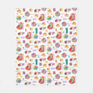 Babydusche neue Babygeschenke Hütte Bonbons Fleecedecke