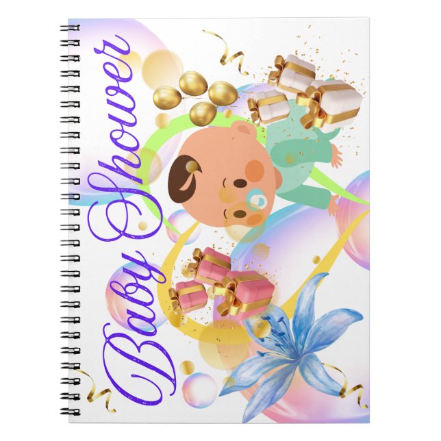Babydusche Notizblock (Vorderseite)
