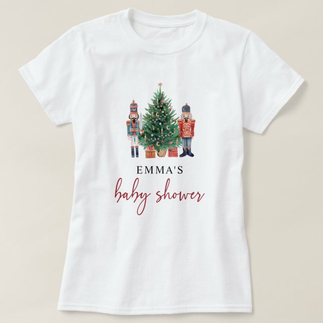 Babydusche Nutcracker T-Shirt (Design vorne)