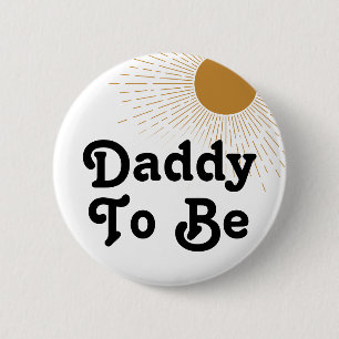 Babydusche Papa Button
