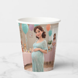 Babydusche Pappbecher