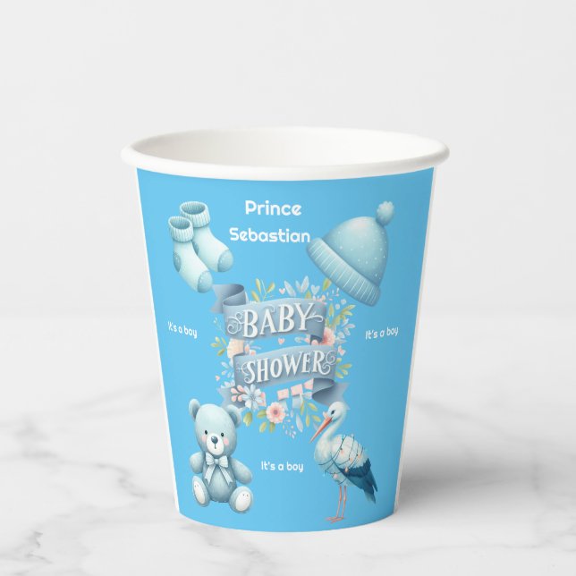 Babydusche Pappbecher (Vorderseite)