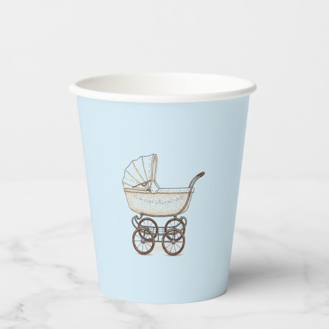 Babydusche Pappbecher (Vorderseite)