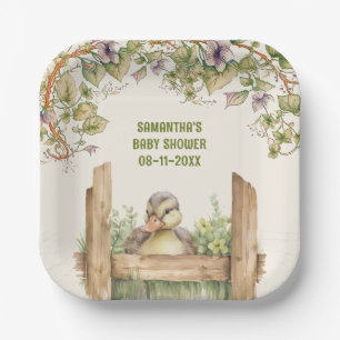 Babydusche Pappteller