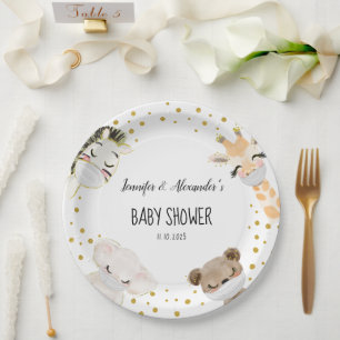 Babydusche Pappteller