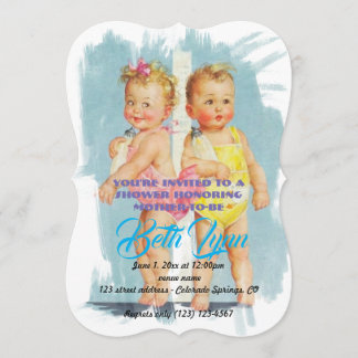 Babydusche Party Destiny's Destiny Einladung