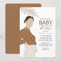 Babydusche per Mail einfache neutrale Illustration