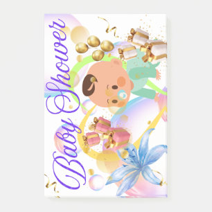 Babydusche Post-it Klebezettel