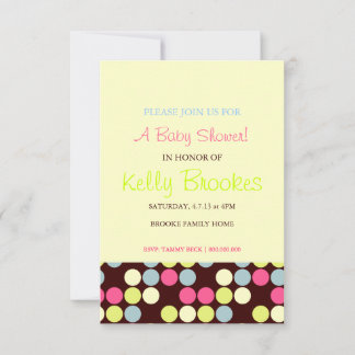 Babydusche| Punkte|Eu Einladung