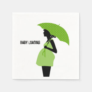 Babydusche Schwangere Serviette