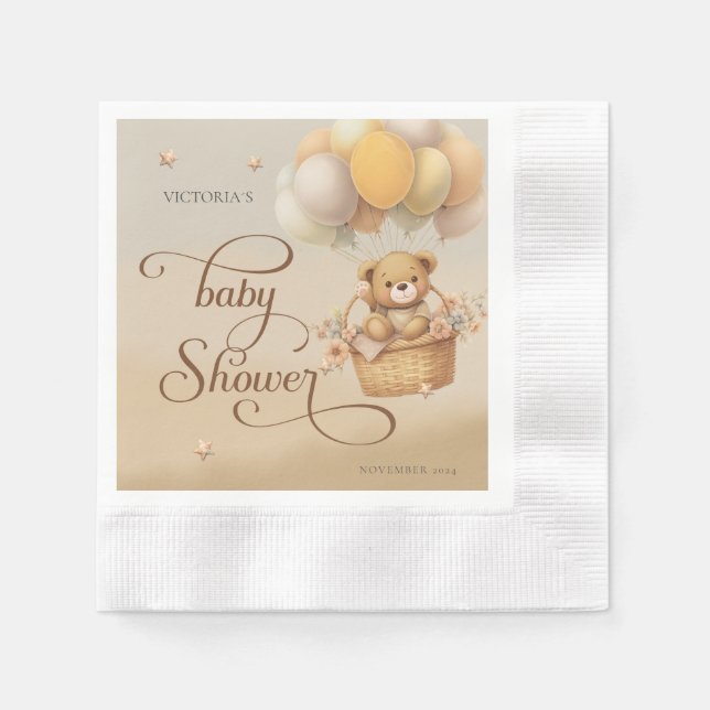 Babydusche Serviette (Vorderseite)