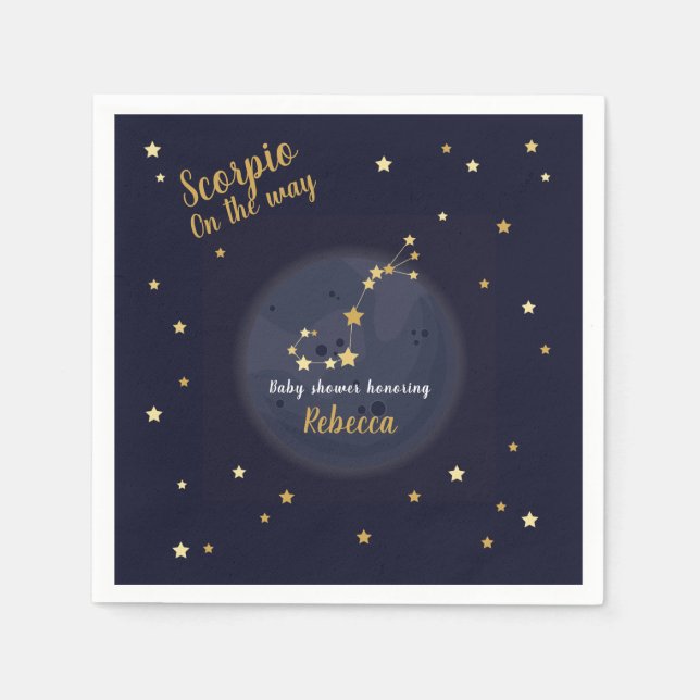 Babydusche Serviette (Vorderseite)