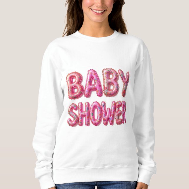 Babydusche Sweatshirt (Vorderseite)