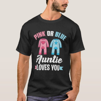 Babydusche Tante Rosa oder Blaue Tante Lieben Sie  T-Shirt