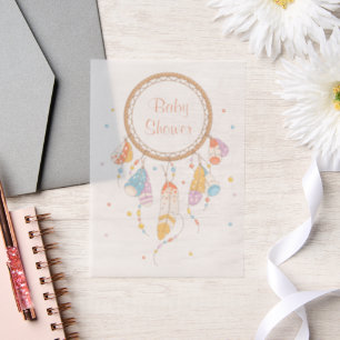 Babydusche Tribal Dreamcatcher Boho Beilage