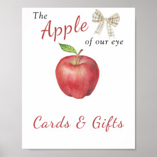 Babydusche von Apple - Karten und Geschenke Poster