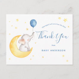 Babydusche von Elephant and Stars per Mail Vielen Postkarte