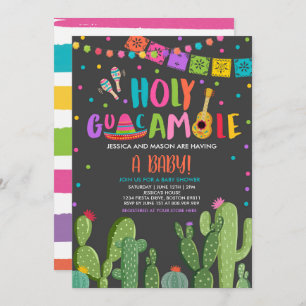 Babydusche von Guacamole Fiesta Einladung