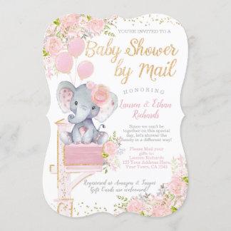 Babydusche von Mail Elephant Einladung