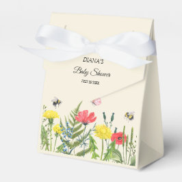 Babydusche Wildblume Geschenkschachtel