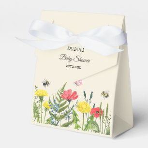 Babydusche Wildblume Geschenkschachtel