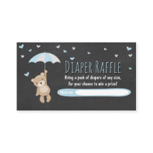 Babydusche Windelwanne Teddy Bear Blue