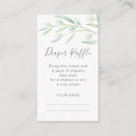 Babydusche Windelwaschmaschine Wasserfarbe Begleitkarte