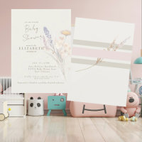 Babydusche Wispy Botanical Floral Cream II