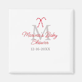 Babydusche Zuckerrohr Weihnachtsfeiermonographie Magnet