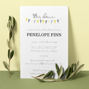 Babydusche zur Bejagung Einladung