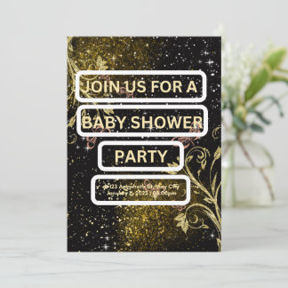 Babyduscheinladungskarte Einladung