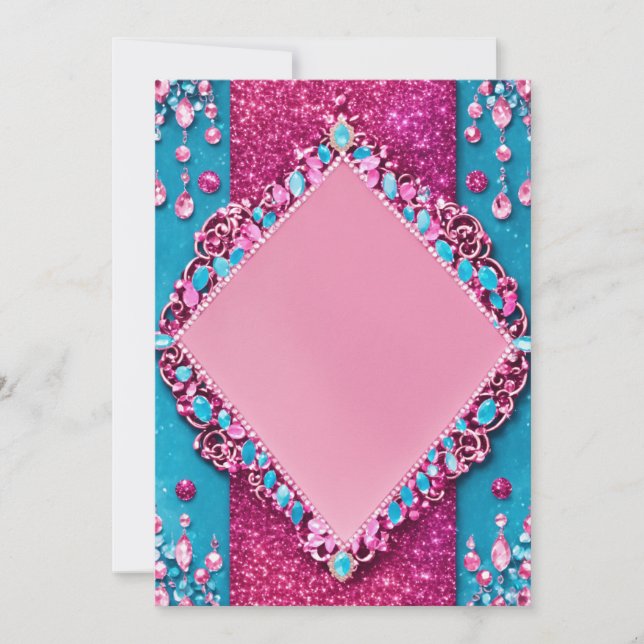 Babyduscheinladungskarte Einladung (Vorderseite)