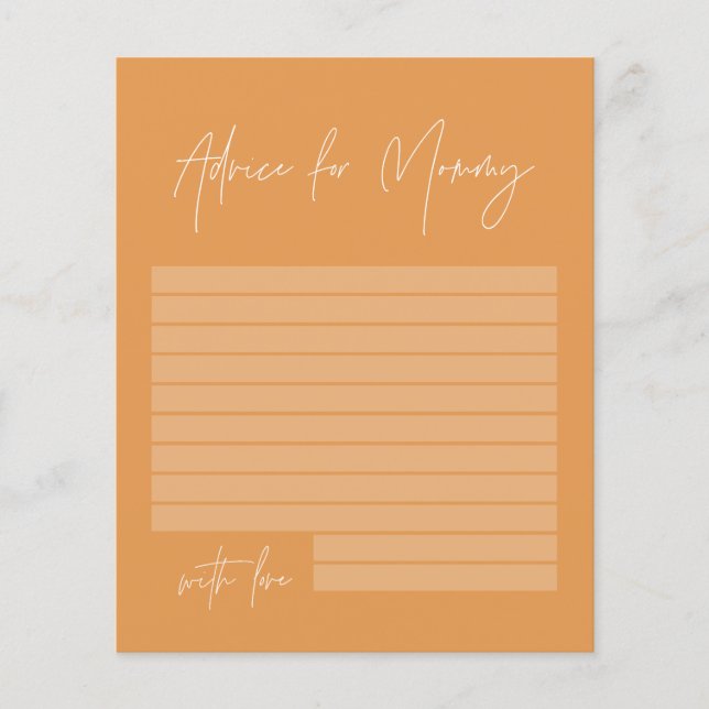 Babyduschempfehlung für die moderne, stilvolle Ora (Vorderseite)