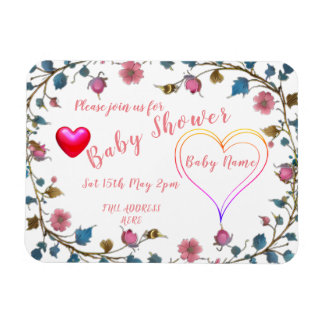 Babyduschherz Magnet