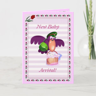 Babyduschkarte Ankündigung