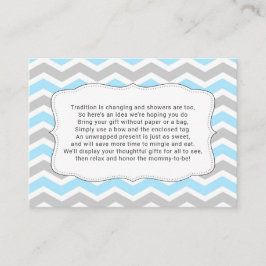 Babyduschkarte anzeigen, keine Verpackung Begleitkarte