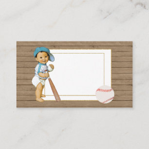 Babyduschkarte mit Vintager Babybase Begleitkarte