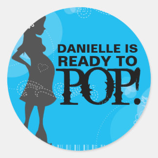 Babyduschkleber Runder Aufkleber