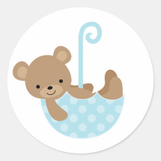 Babyduschkleber Runder Aufkleber