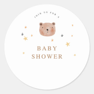 Babyduschkleber Runder Aufkleber