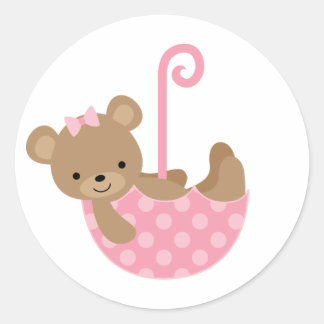 Babyduschkleber Runder Aufkleber