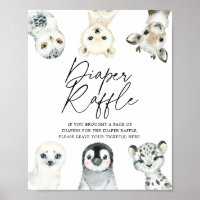 Babyduschmaschine für Arktis-Tiere - Raffelzeichen