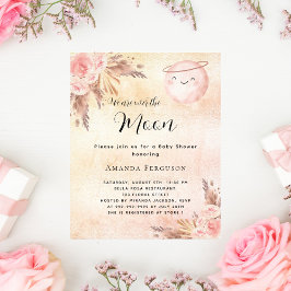 Babyduschmondpampen für blütenschwarze Duschen Flyer