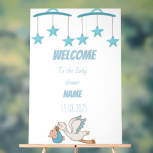 Babyduschzeichen Acrylschild