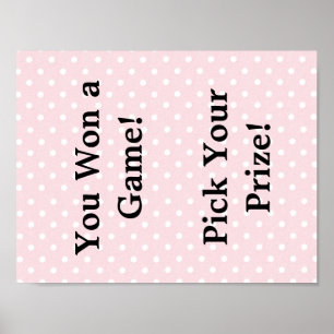 Babyduschzeichen Poster