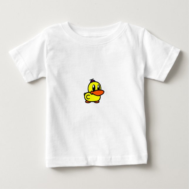 Babyentent-shirt für babys baby t-shirt (Vorderseite)